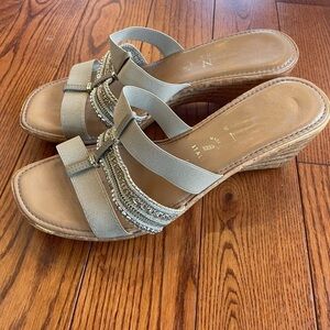 Italian Shoemakers Wedges Size 8